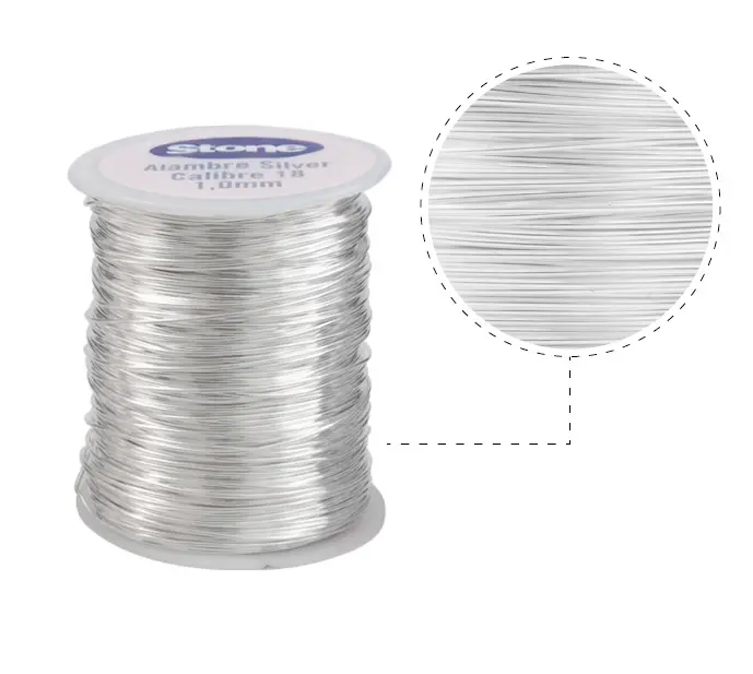Hilo silver stone N.18 1.0mm x Kg (148m aprox)