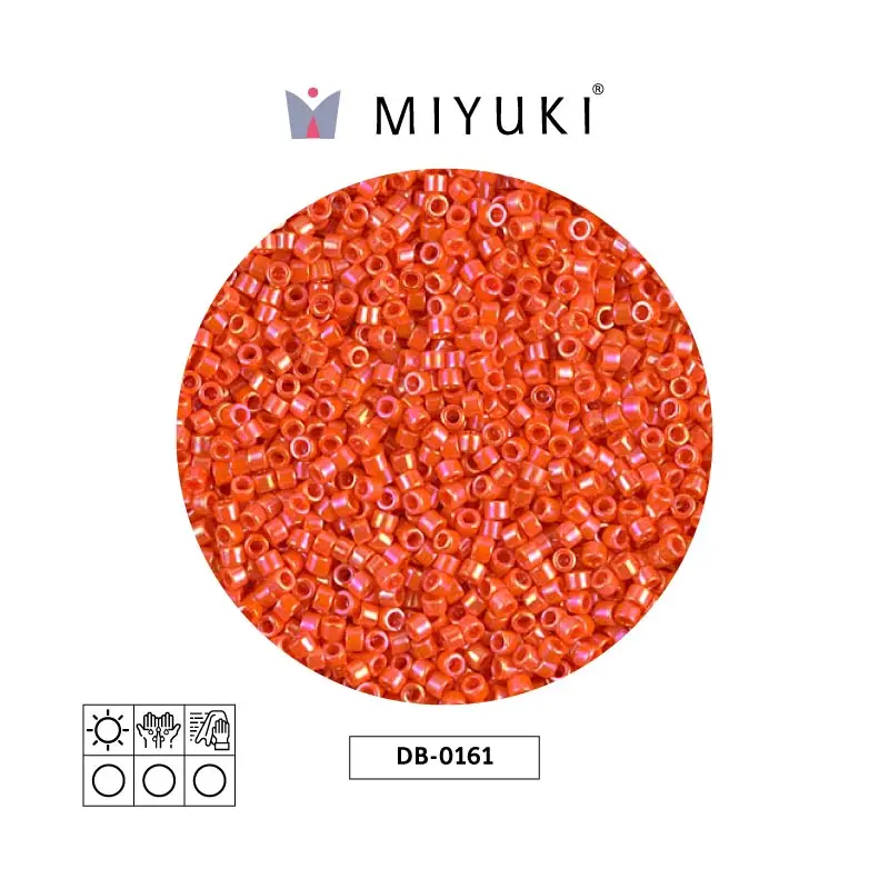 Miyuki delica 11/0 DB0161 opaco naranja AB x 50g