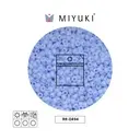 Mostacilla Miyuki rocalla 8/0 RR0494 opaco bebé azul x 25g