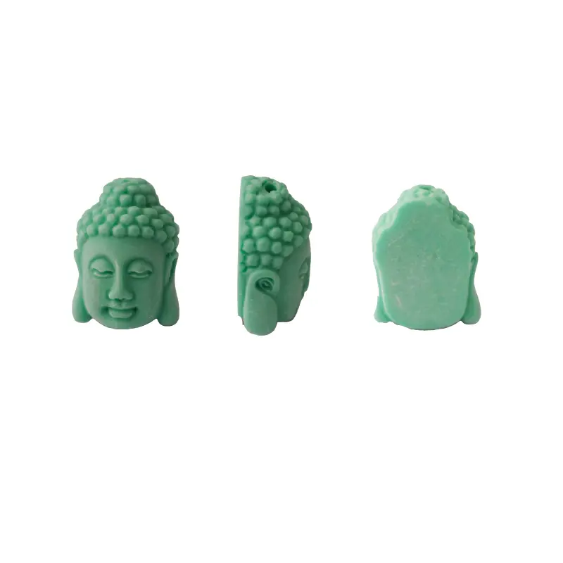 Buda turquesa mate 11x15mm x und