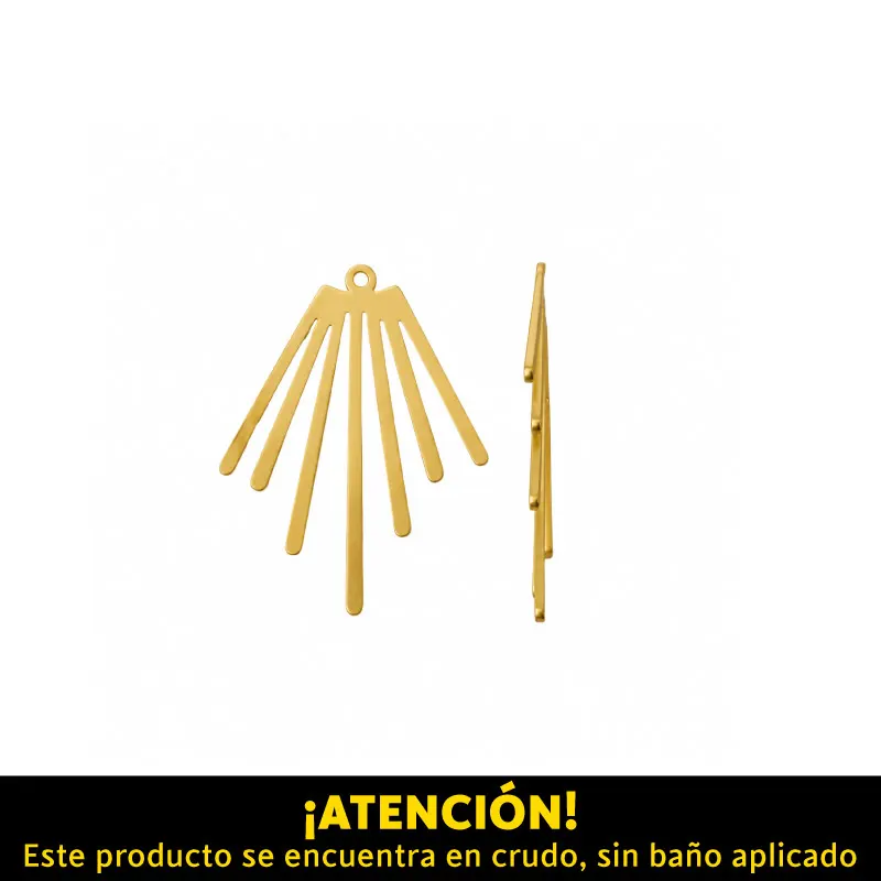 Dije luz JG01232 0.6x26x34.5mm/R x und