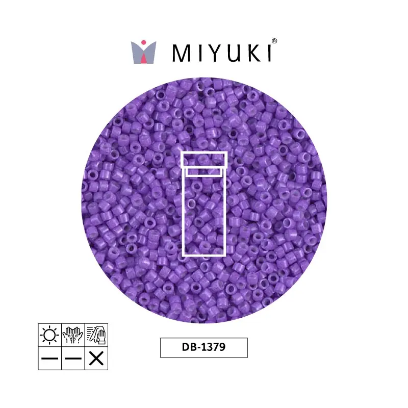 Miyuki delica 11/0 DB1379 opaque red violet x 3g