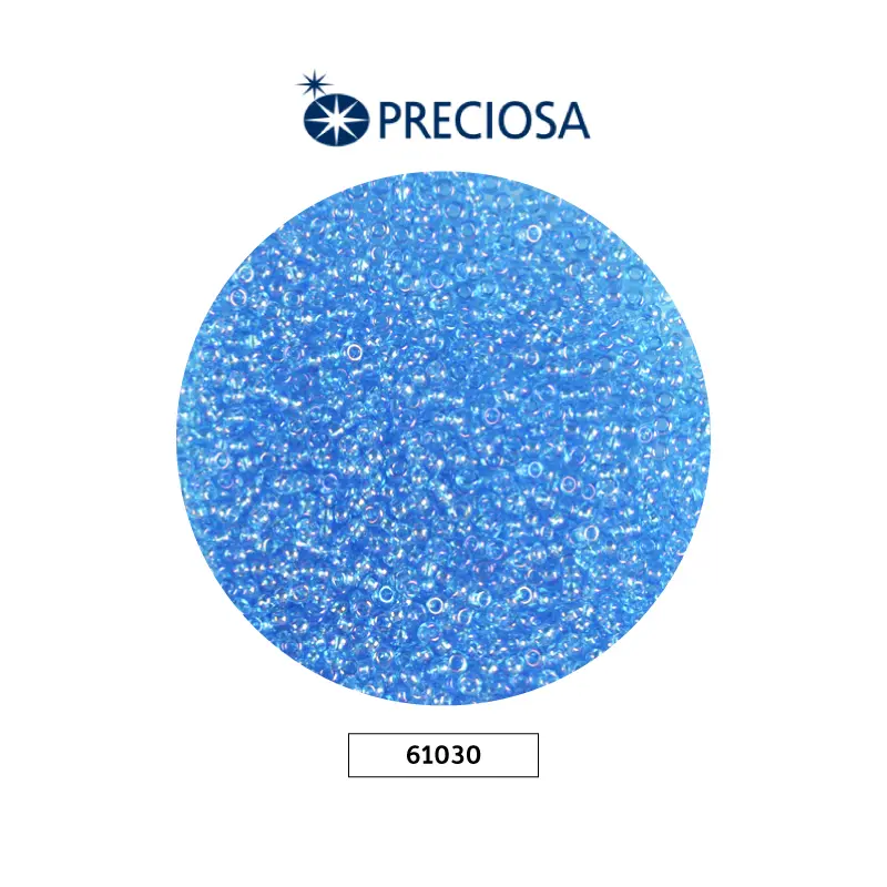 Mostacilla checa preciosa 2mm 61030 turquesa boreal x 500g