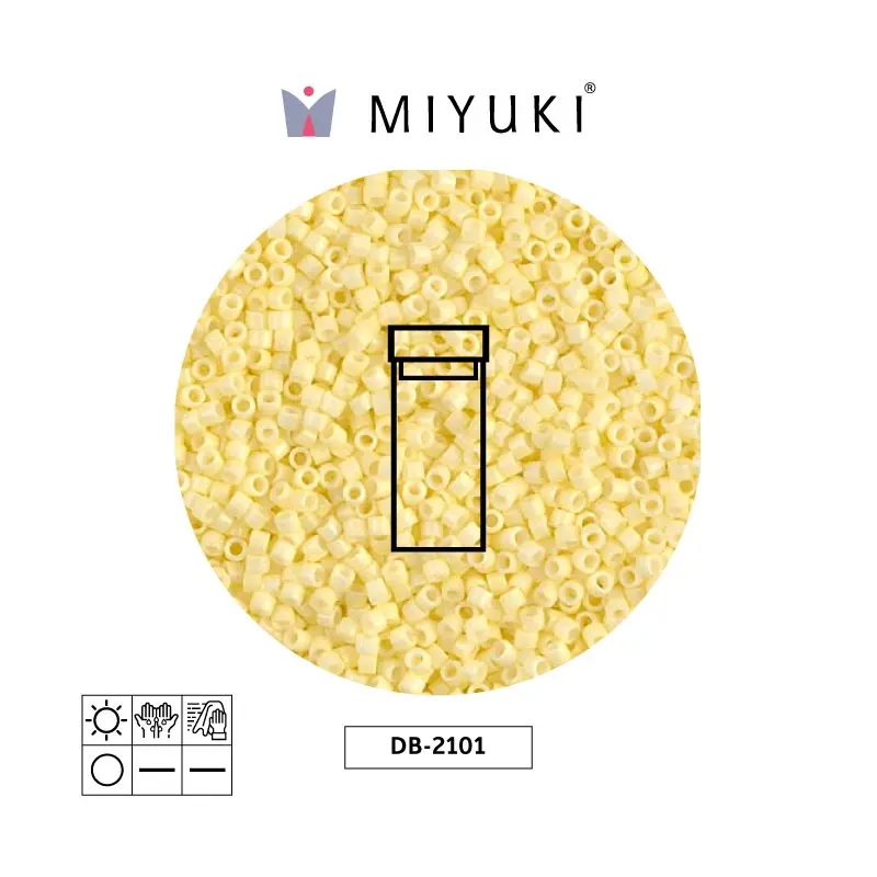 Miyuki delica 11/0 DB2101 opaco lemon ice x 3g