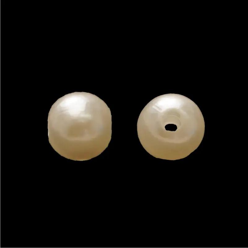 Perla sintética redonda 8mm beige x libra