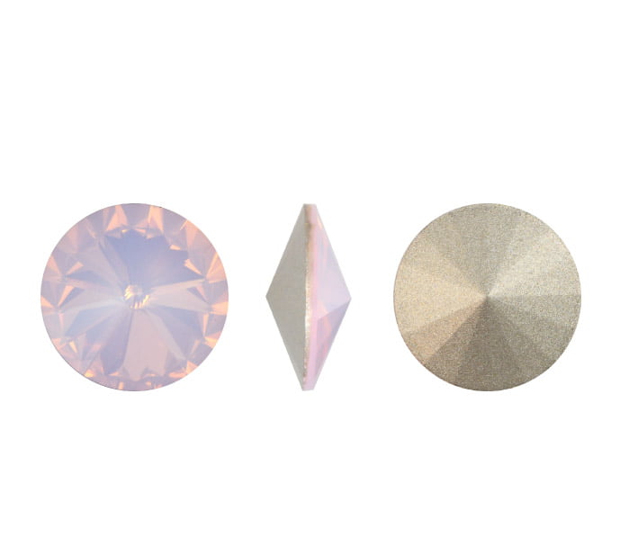 1122CH rivoli 12mm 395 rose opal x und