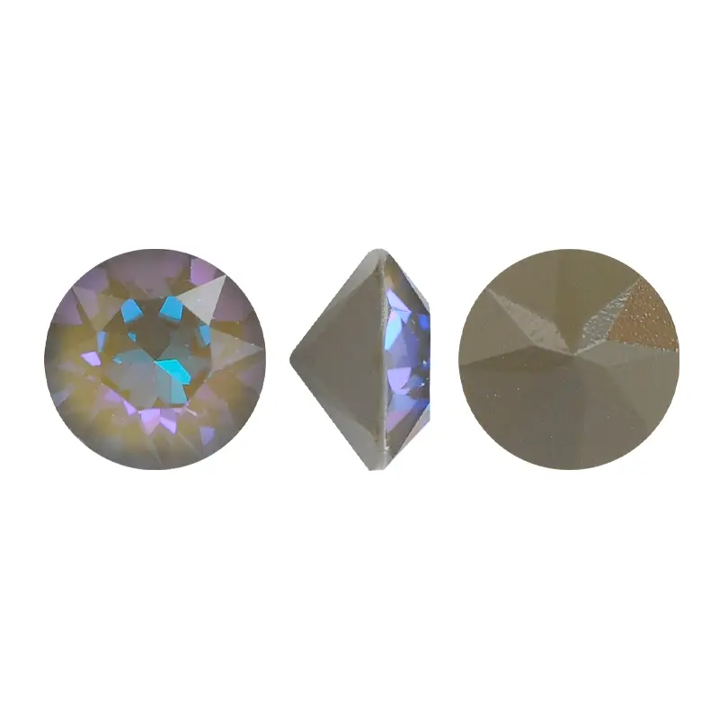 1088 swarovski chaton crystal army green SS39 x 4unds