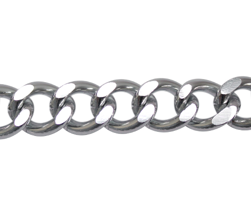 Cadena aluminio K8611 19.6x16mm K-15 x mt