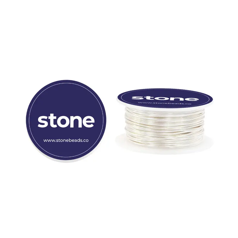 Hilo silver stone N.20 0.81mm x 6 metros