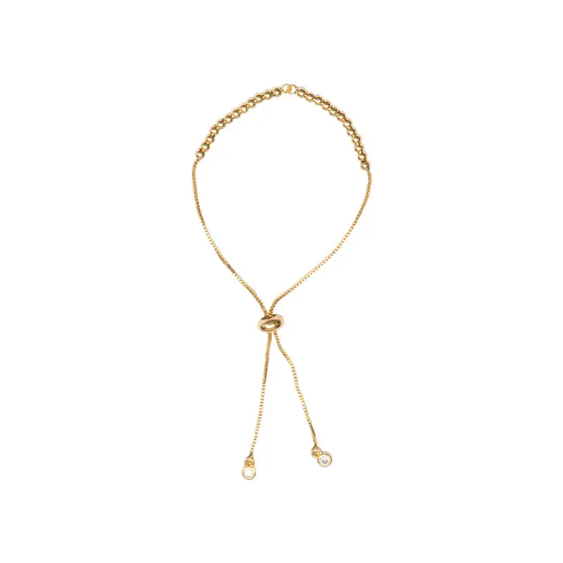 Cadena pulsera gradubale bolitas golfi x und