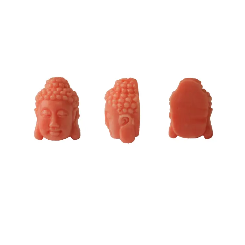 Buda salmon veteado 11x15mm x und