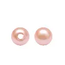 Perla sintetica redonda 6mm rose A-05 x 100unds