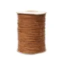 Cordon vibora 1mm 190 cafe claro x rollo 155m