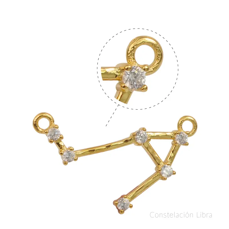 Dije micropave zodiaco libra/Golfi x und