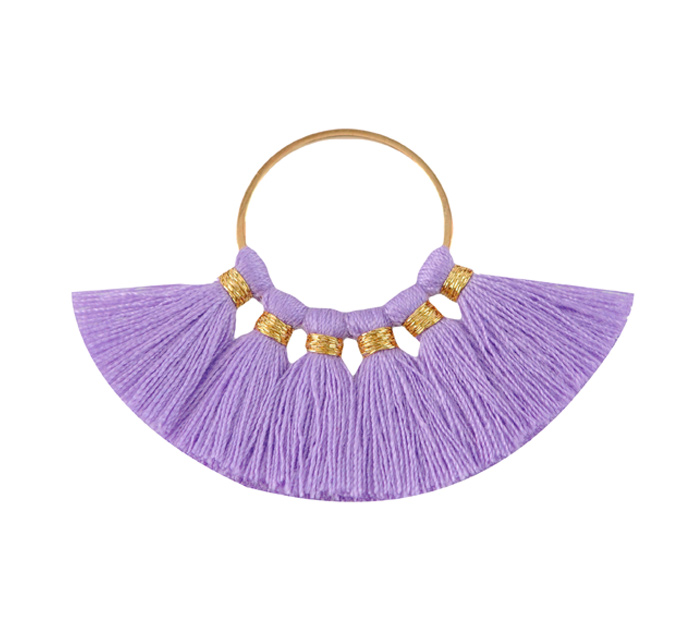 Borla 2cm aro 20mm lavender Q1-28 x und