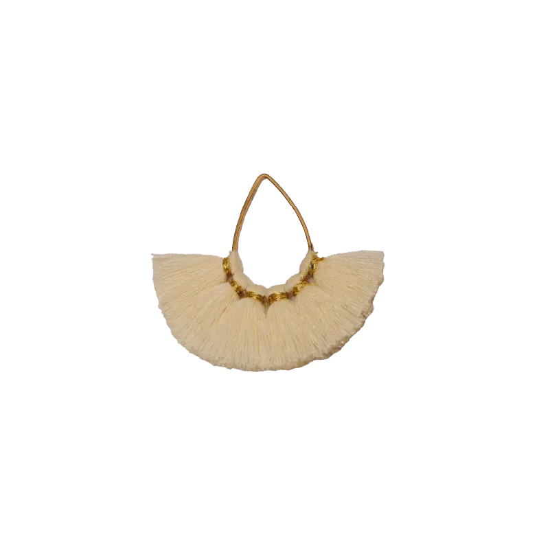 Borla 1.5cm gota 14x22mm cream Q1-02 x und