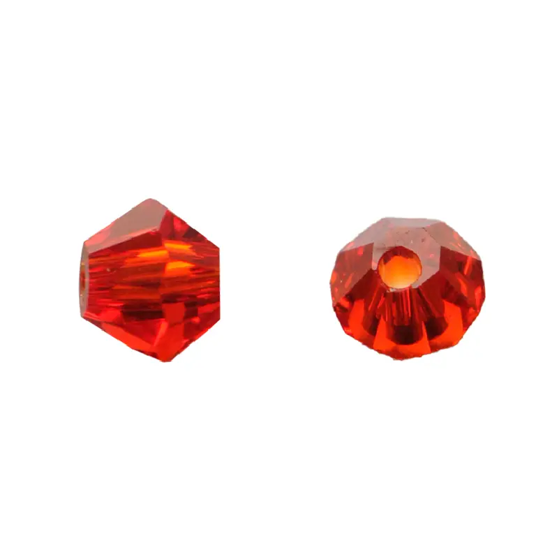 A5328 rombo bicone light siam 4mm  x 24unds