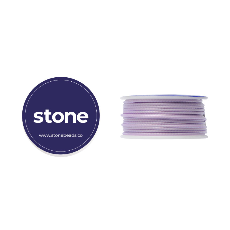 Cordon vibora 1mm 123 lila x rollo 8m