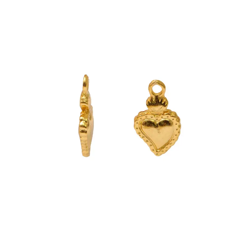 Herraje dije corazon A19108/GP 12*20mm x und