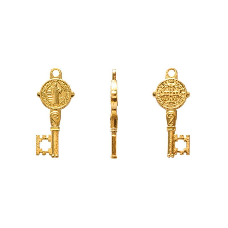 Dije llave San Benito 10x25mm/Golfi x und