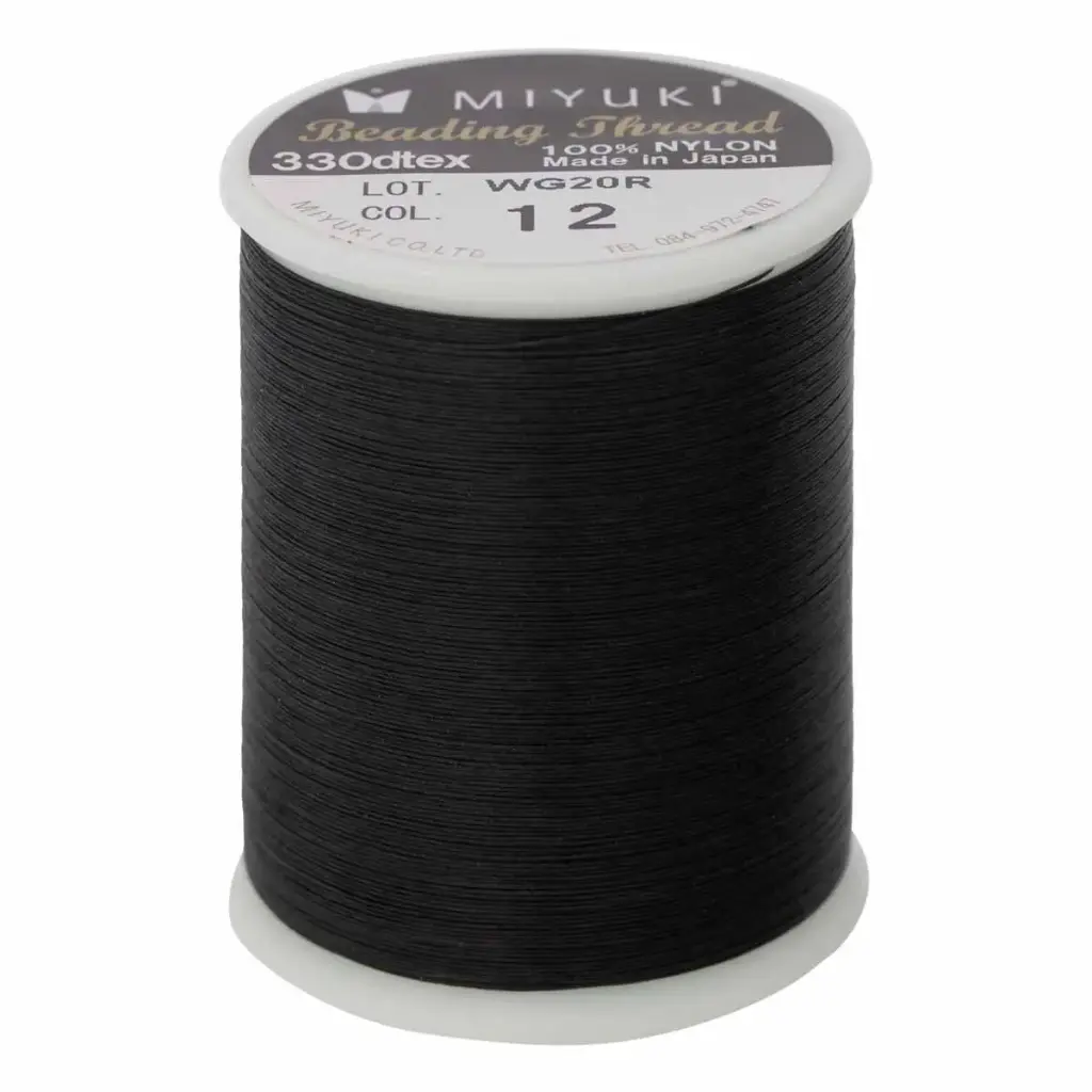 Hilo miyuki K4570 #12 negro x 500m
