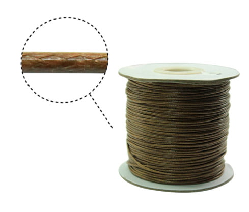 Cordon vibora 1mm 126 cafe x 100m