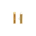 Terminal miyuki 4x10mm/Golfi x 6 unidades