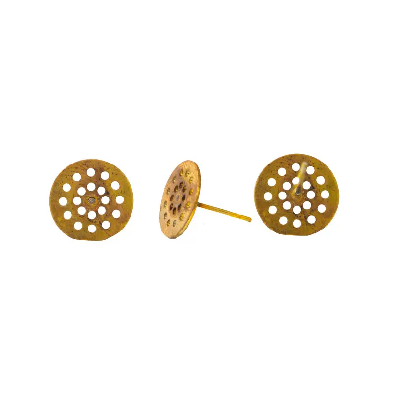 Topo miyuki 12mm WZ00157/R con poste de acero x par