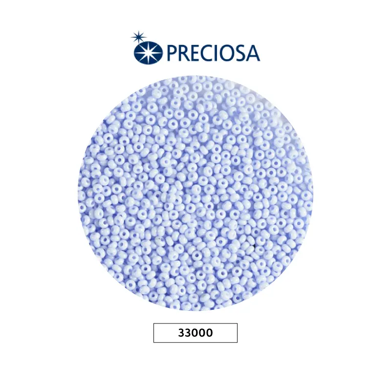 Mostacilla checa preciosa 2mm 33000 OP azul claro x 500g