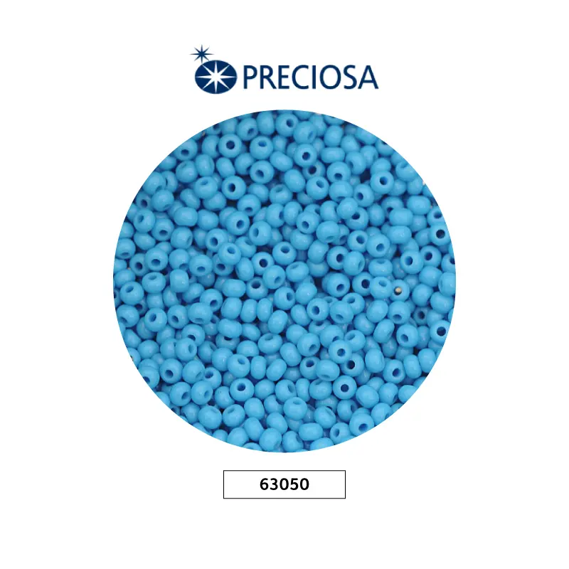 Mostacilla checa preciosa 10/0 63050 OP azul celeste x 500g