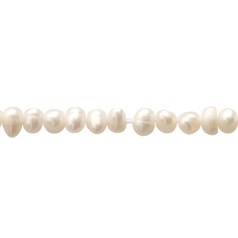 Perla biwa 3-4mm x 40cms (156 unds aprox)