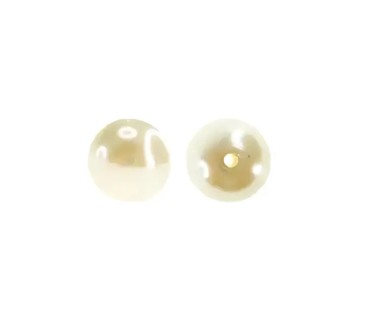 Perla sintetica redonda 8mm cream A-03 x lb (1.800 unidades)