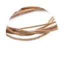 Alambre bullion - french wire 0.7mm antique gold x 5g
