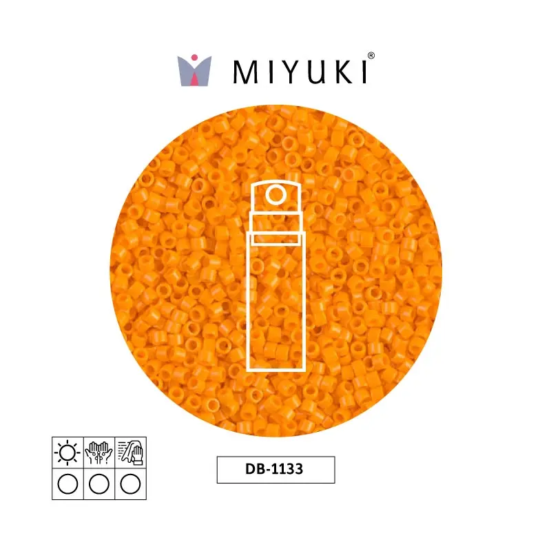 Miyuki delica 11/0 DB1133 opaco mandarin x 10gr