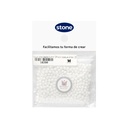 Miyuki drop beads 3.4mm DP0402 opaco blanco x 25g