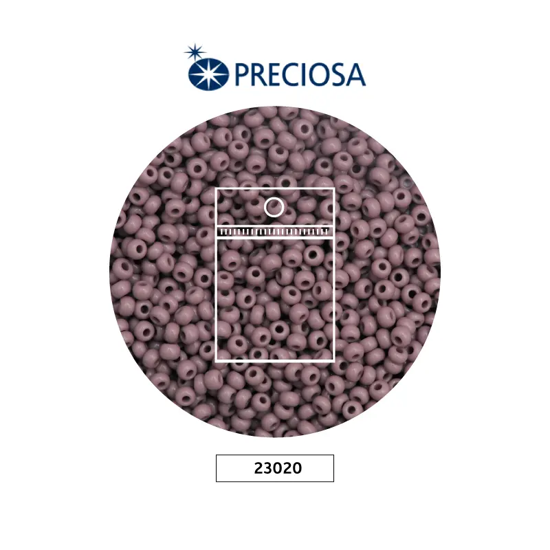Mostacilla checa preciosa 10/0 23020 OP purpura x 50g