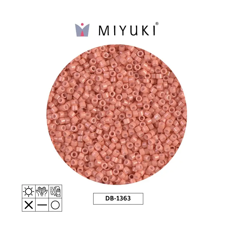 Miyuki delica 11/0 DB1363 opaco durazno x 50gr
