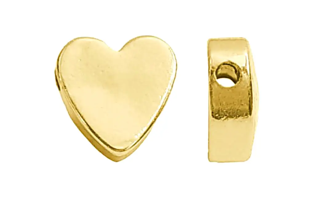 Separador corazon 8mm/Golfi x 6unds