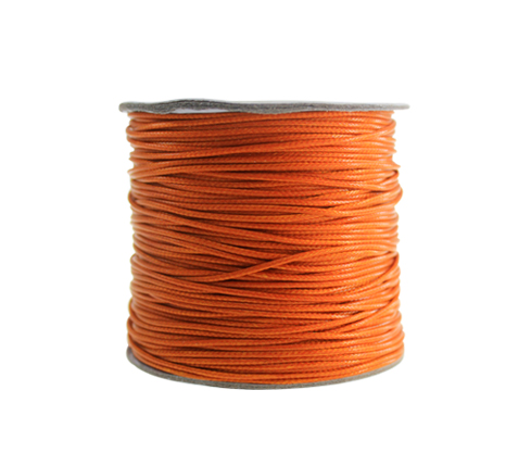 Cordon vibora 1mm 104 naranja x m