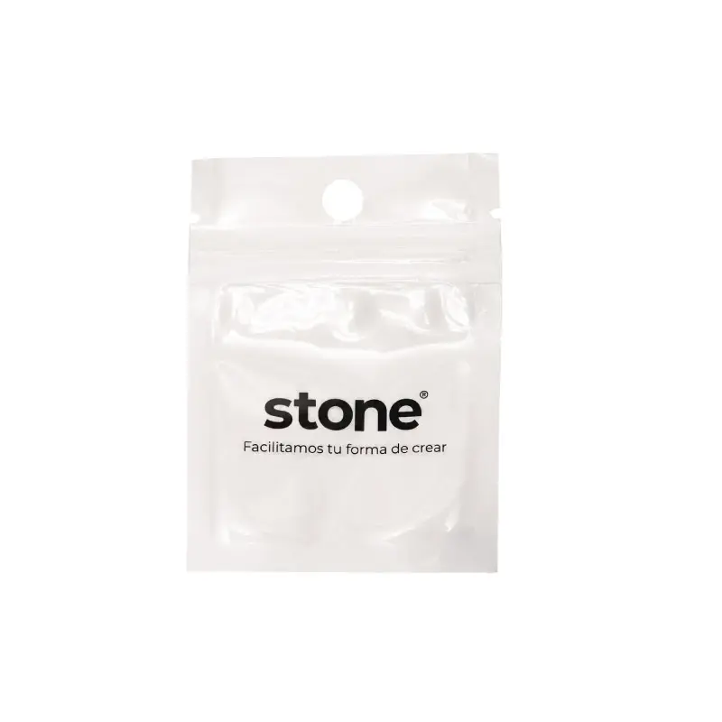 Bolsa ziplock 6x8mm Stone x und