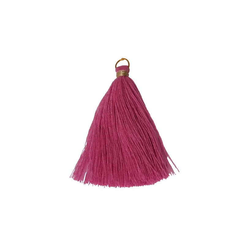 Borla con argolla 6.5cm #21 ligth amethyst x und