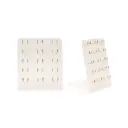 Exhibidor acrilico aretes 9.5x11cm x 15 espacios