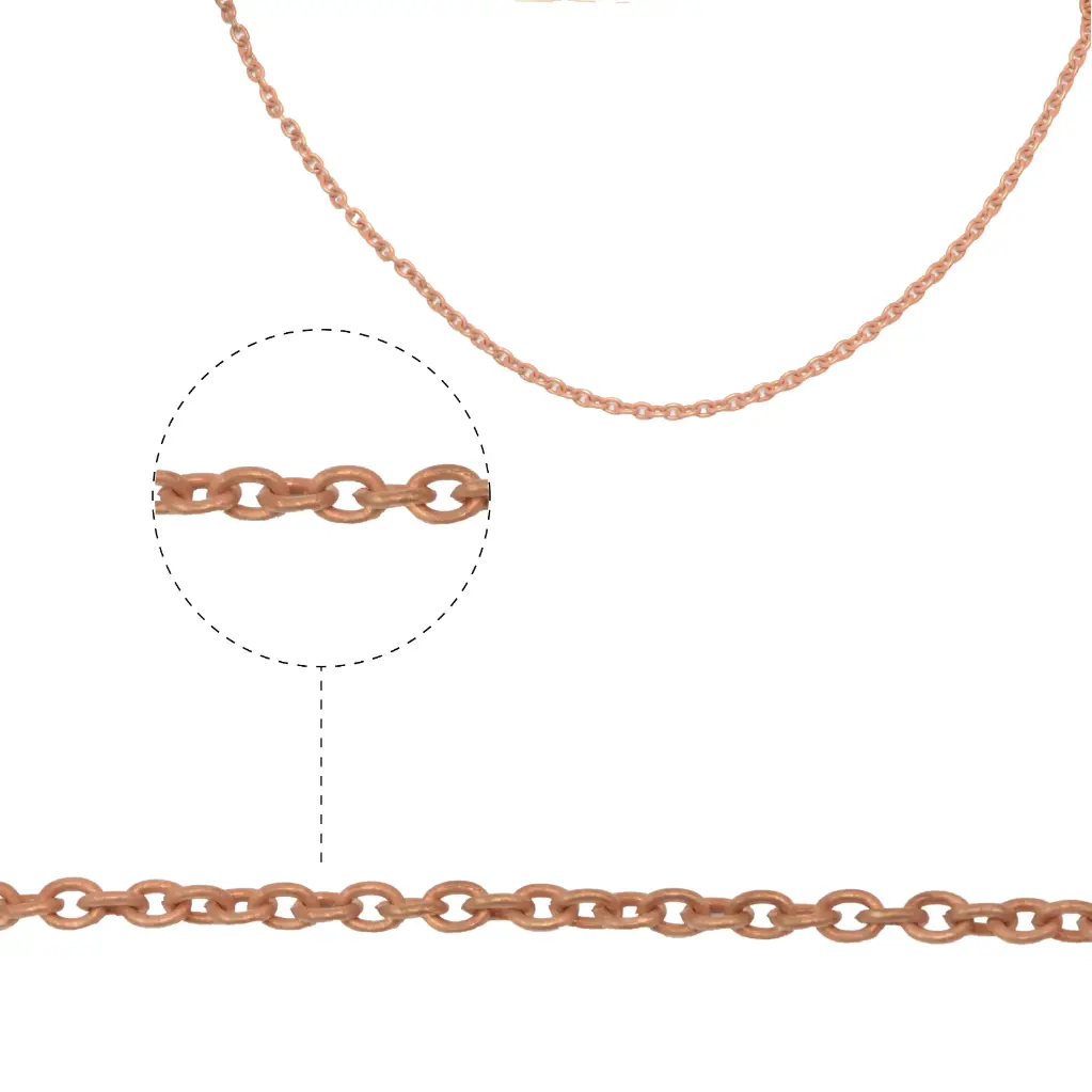 White iron chain 7400587/212SB/4.5x6mm/R x metro