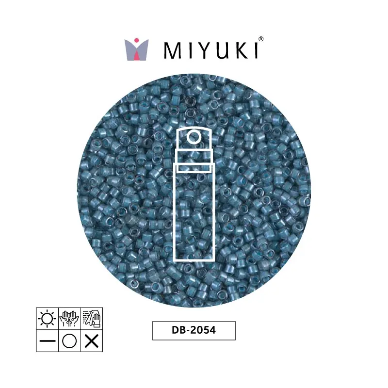 Miyuki delica 11/0 DB2054 neon dusk azul x 10g