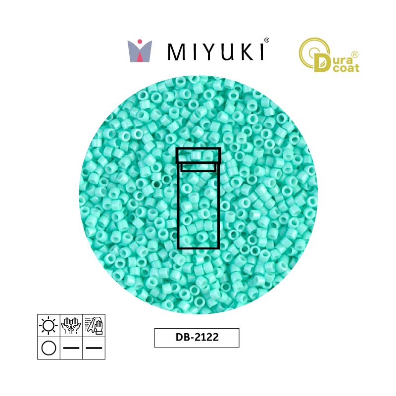 Miyuki delica 11/0 DB2122 opaco catalina x 3g