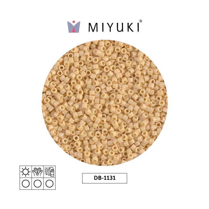 Miyuki delica 11/0 DB1131 opaco crema x 50g