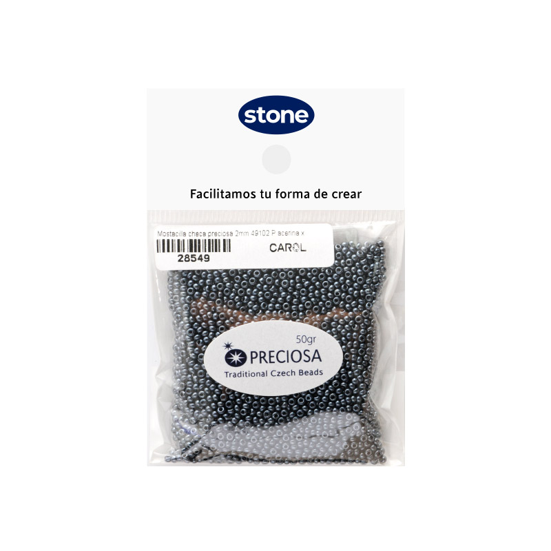 Mostacilla checa preciosa 10/0 49102 P acerina x 50g
