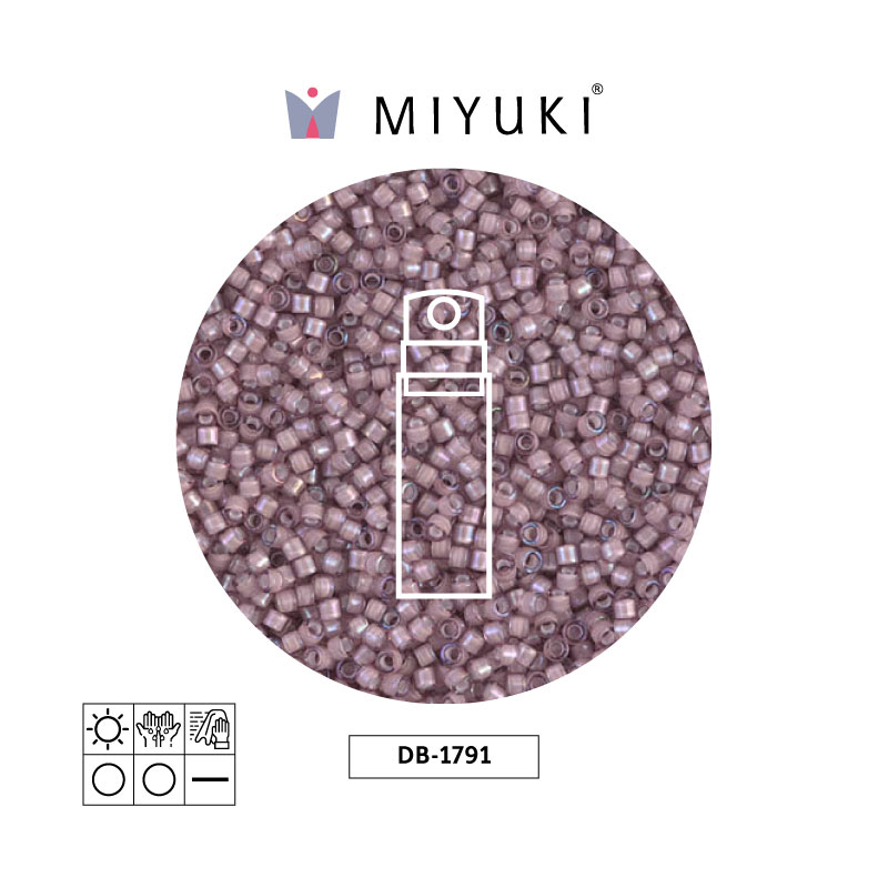 Miyuki delica 11/0 DB1791 amatista AB x 10g