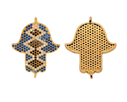 [23768] Link micropave mano de fátima 28x22mm B49/GP x und