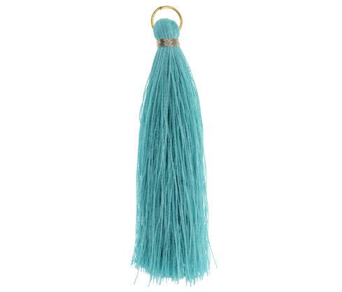 [24037] Borla con argolla 6.5cm #56 aquamarine x und
